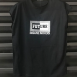 Future Yazılı Oversize Kolsuz Erkek T-shirt – Siyah Pamuk Street Style Tshirt