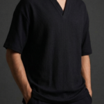 Hakim V yaka Oversize Tişört