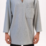 Damla Yaka Fakir Kol Oversize Tişört  Çağla yeşil