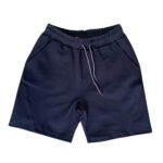 Cepli Düz Renk Öne Dönmeli model Penye Şort