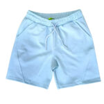 Cepli Düz Renk Öne Dönmeli model Penye Şort