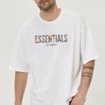 Essentials  Baskılı Oversize Tişört