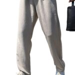 Keten Kumaş Baggy Pantolon