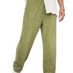 Keten Kumaş Baggy Pantolon