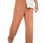 Keten Kumaş Baggy Pantolon