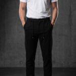 Smart-Casual  Jogger Pantolon - Siyah